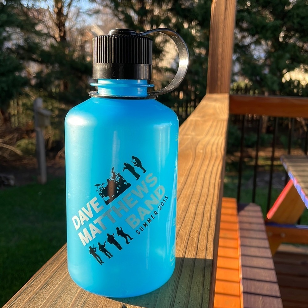 NALGENE Dave Matthews Band Summer 2015 Blue 16 oz Mini Bottle